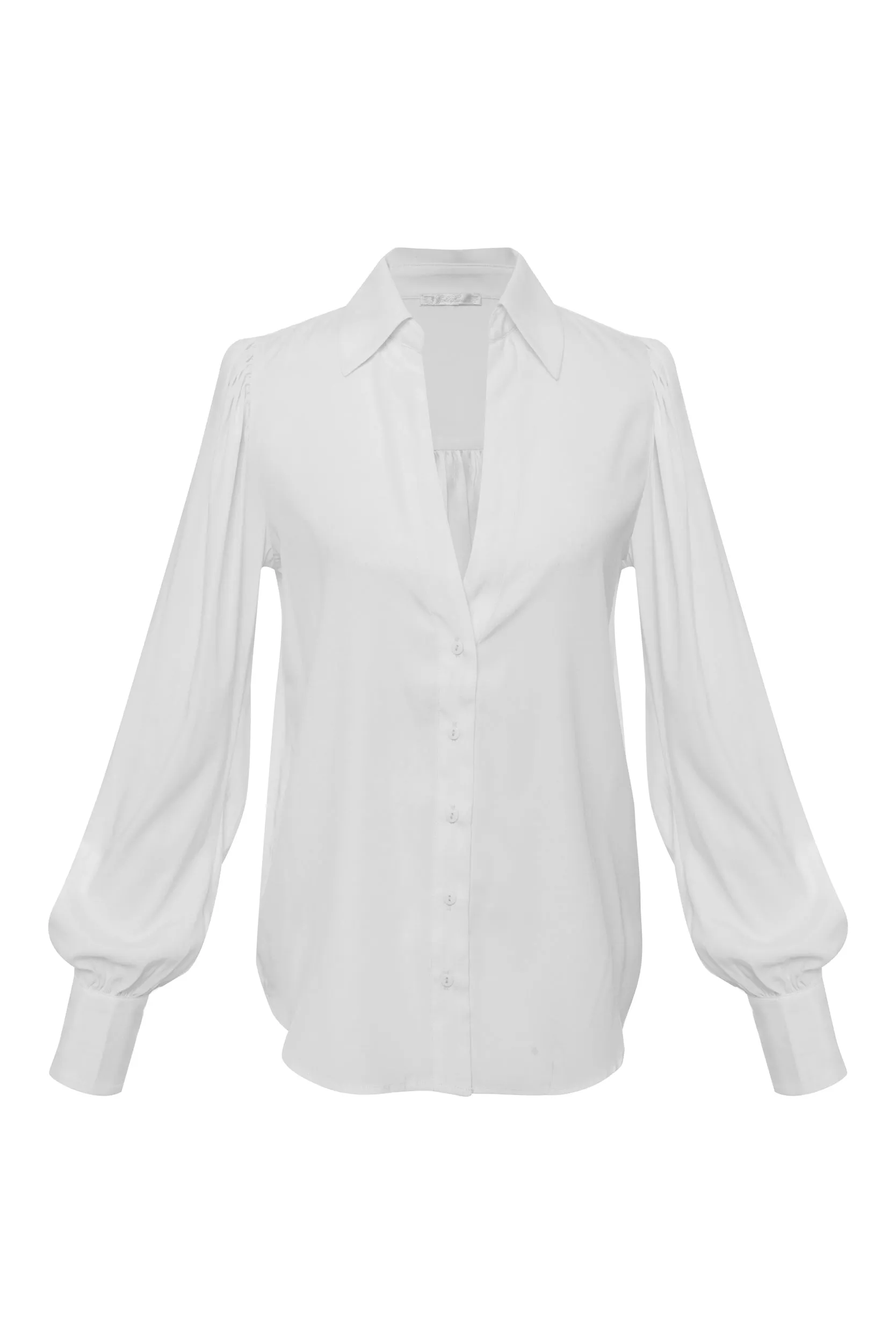 Jocelyn Glam Shirt Bright White