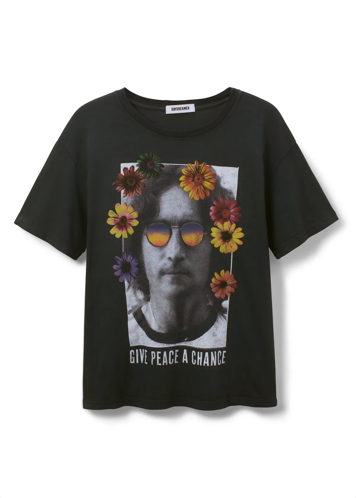 John Lennon Give Peace a Chance Boyfriend Tee