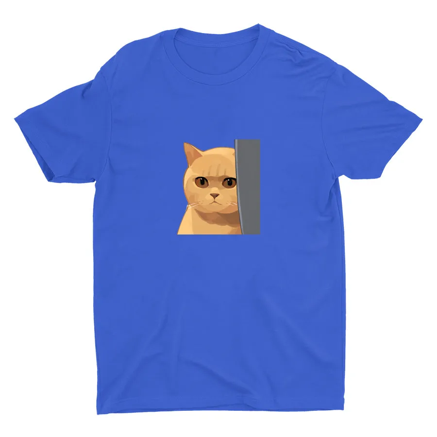 Just A Cat A Little Upset Cotton Tee