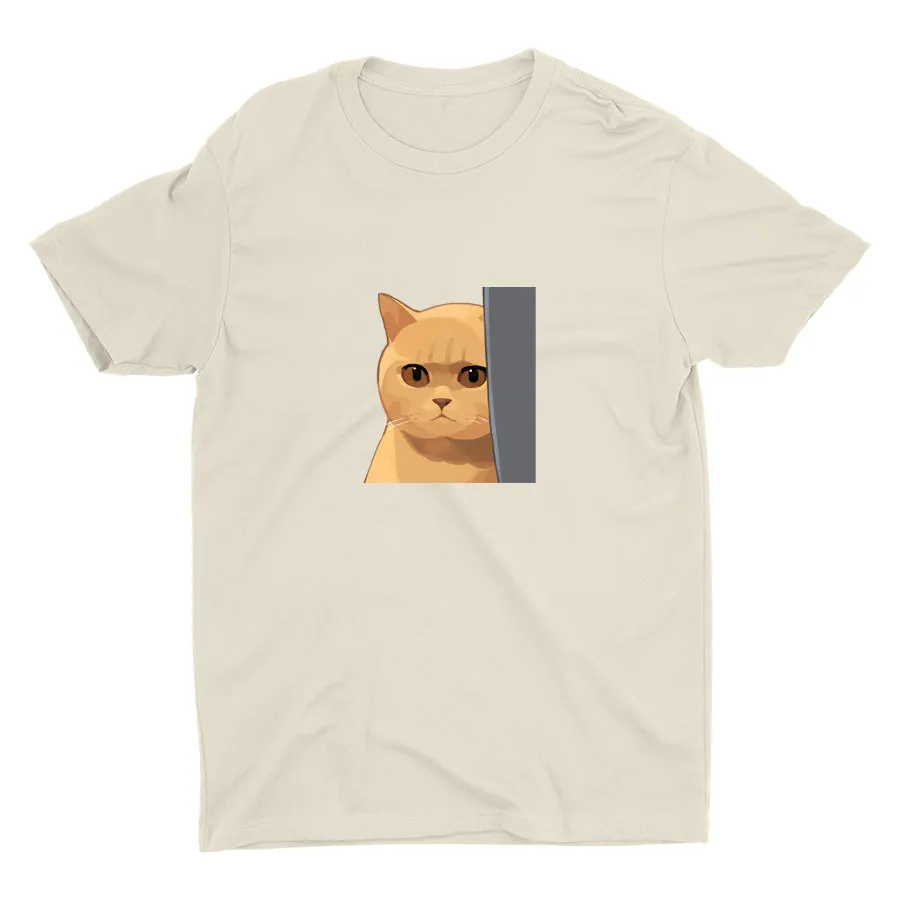 Just A Cat A Little Upset Cotton Tee