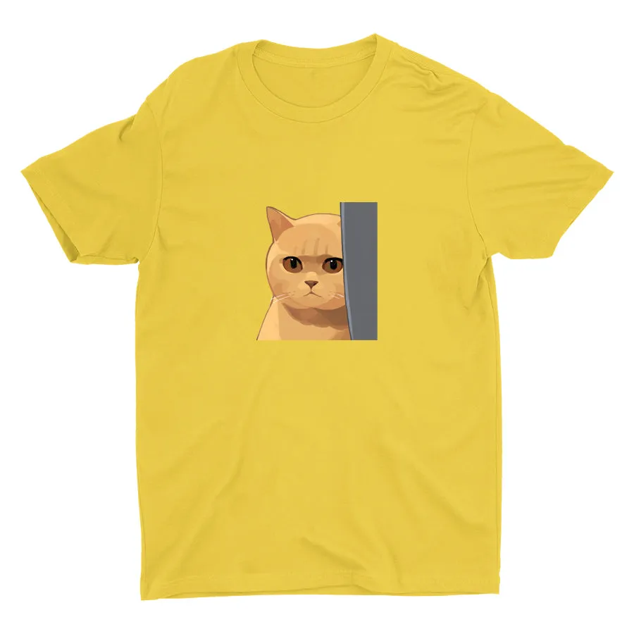 Just A Cat A Little Upset Cotton Tee