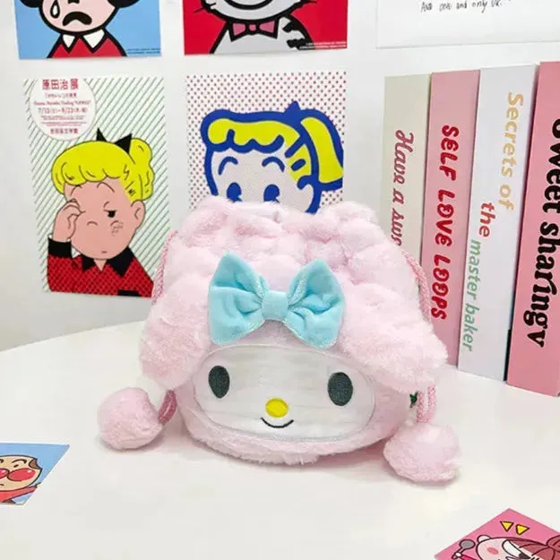 Kawaii My Melody Plush Sling Bag