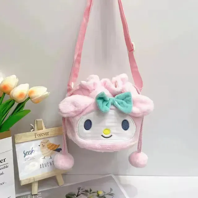 Kawaii My Melody Plush Sling Bag