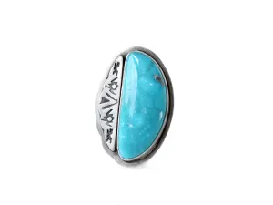 Kingman Turquoise Statement Ring