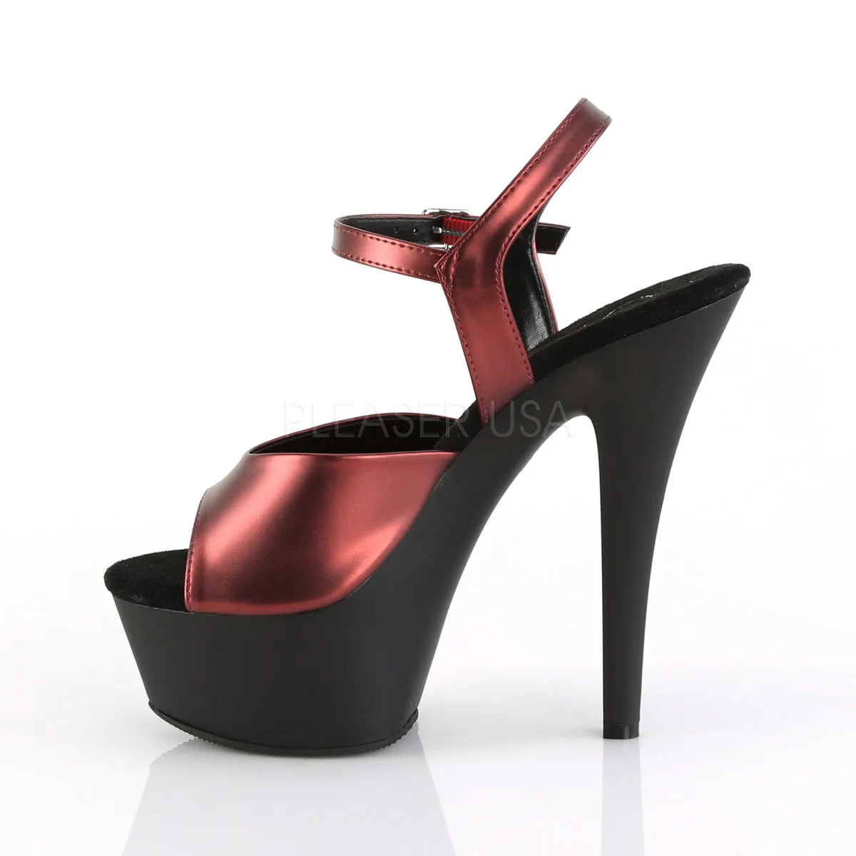 KISS-209MMET  Burgundy Matte Metallic/Black Matte