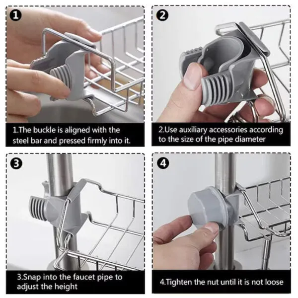Kitchen Faucet Sponge Holder