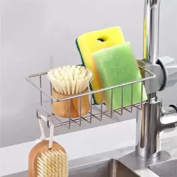 Kitchen Faucet Sponge Holder