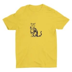 Kitten Sticker  Cotton Tee