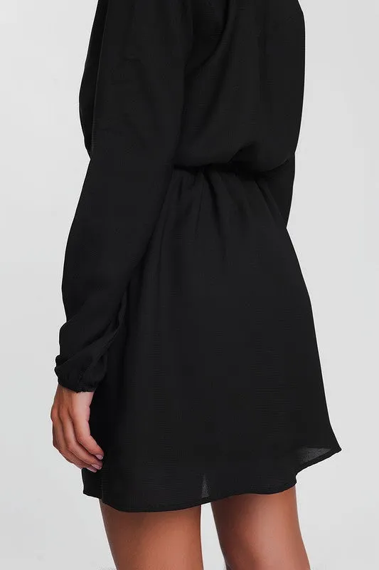 KYLEIGH DRAWSTRING MINI DRESS