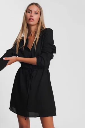 KYLEIGH DRAWSTRING MINI DRESS