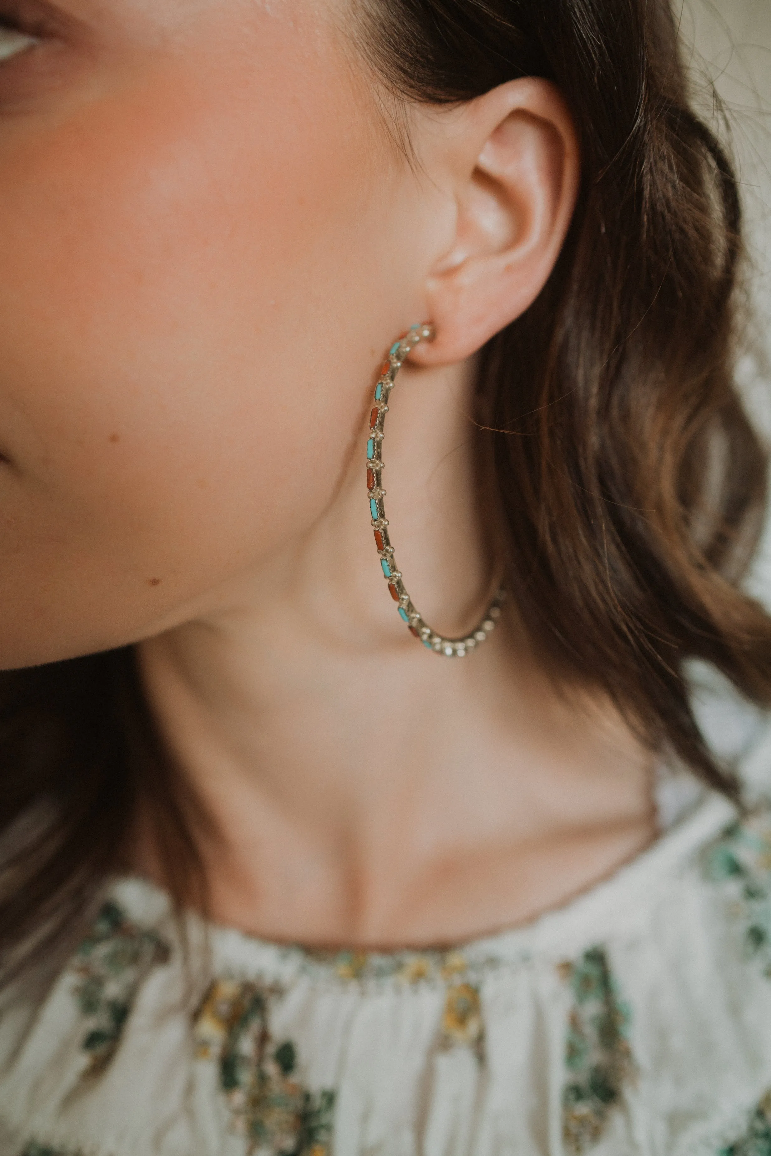 Large Delicate Hoop - FINAL SALE