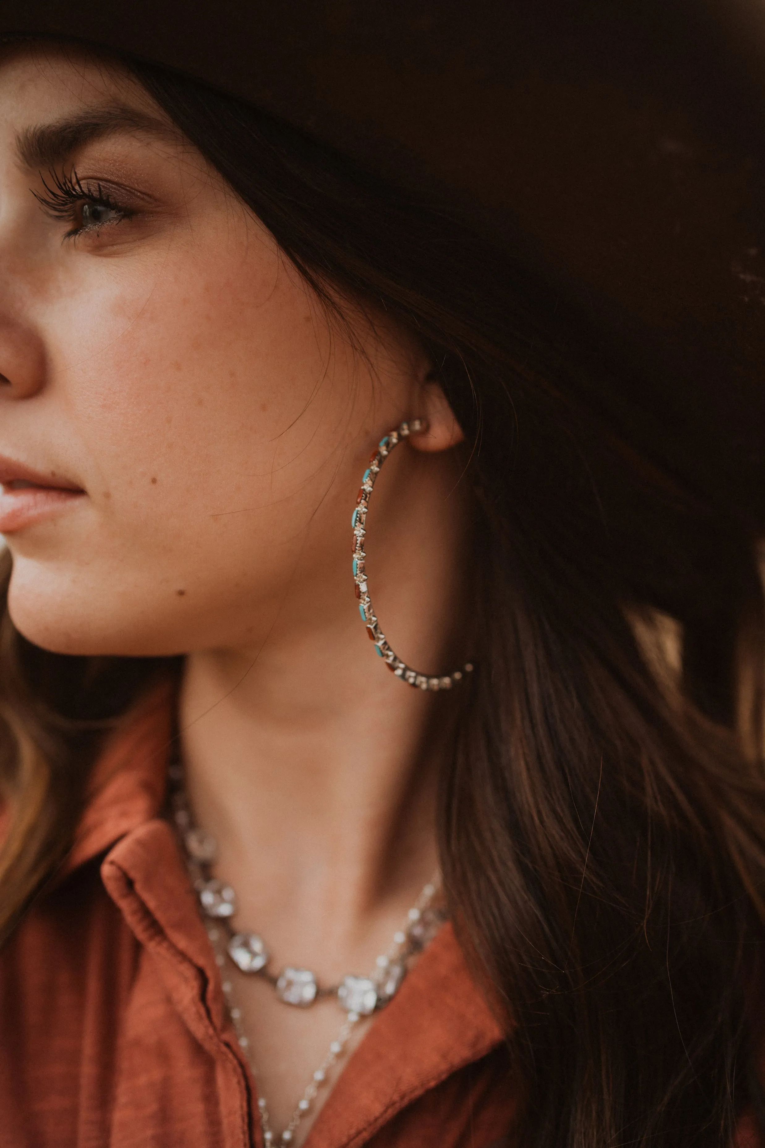 Large Delicate Hoop - FINAL SALE