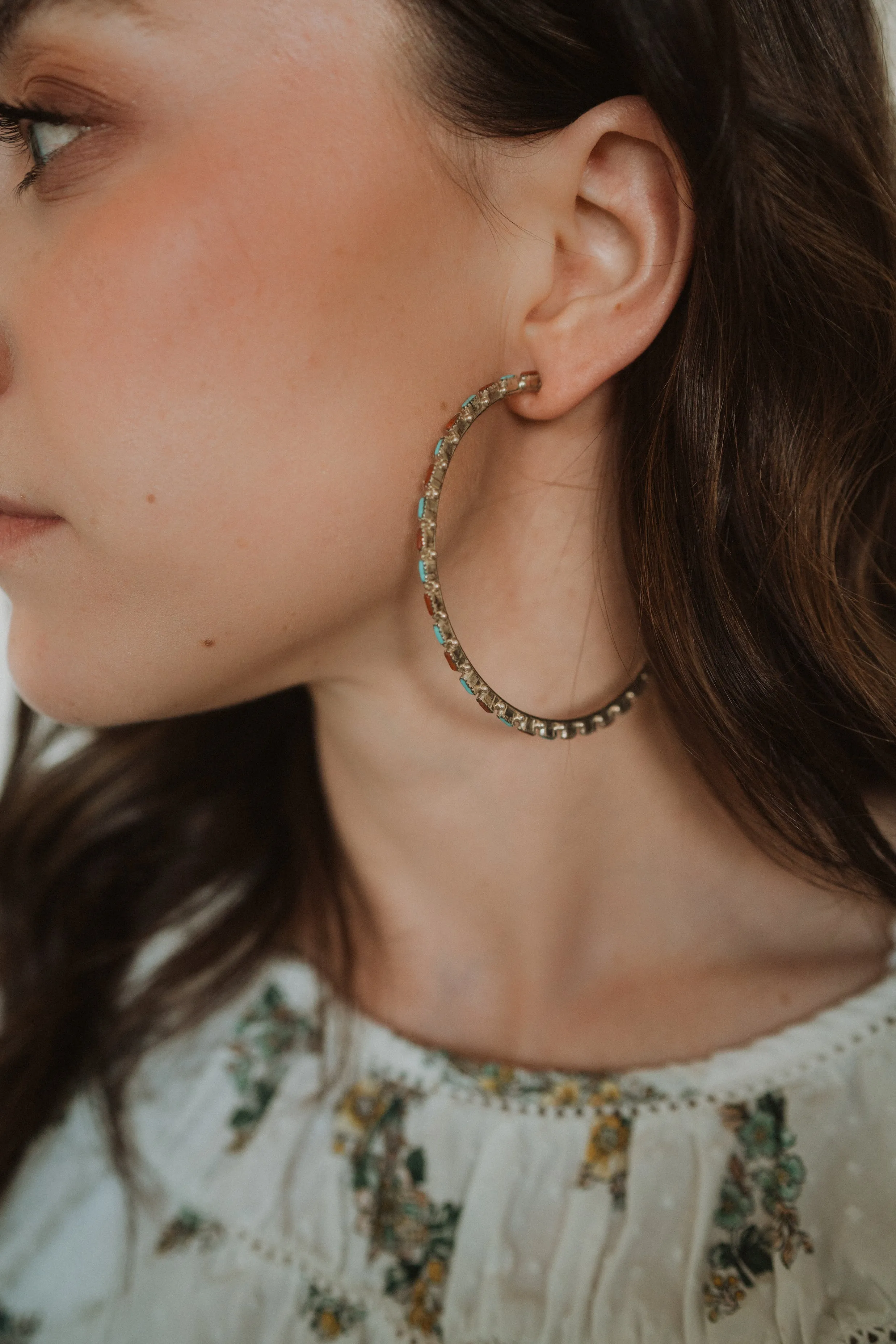 Large Delicate Hoop - FINAL SALE