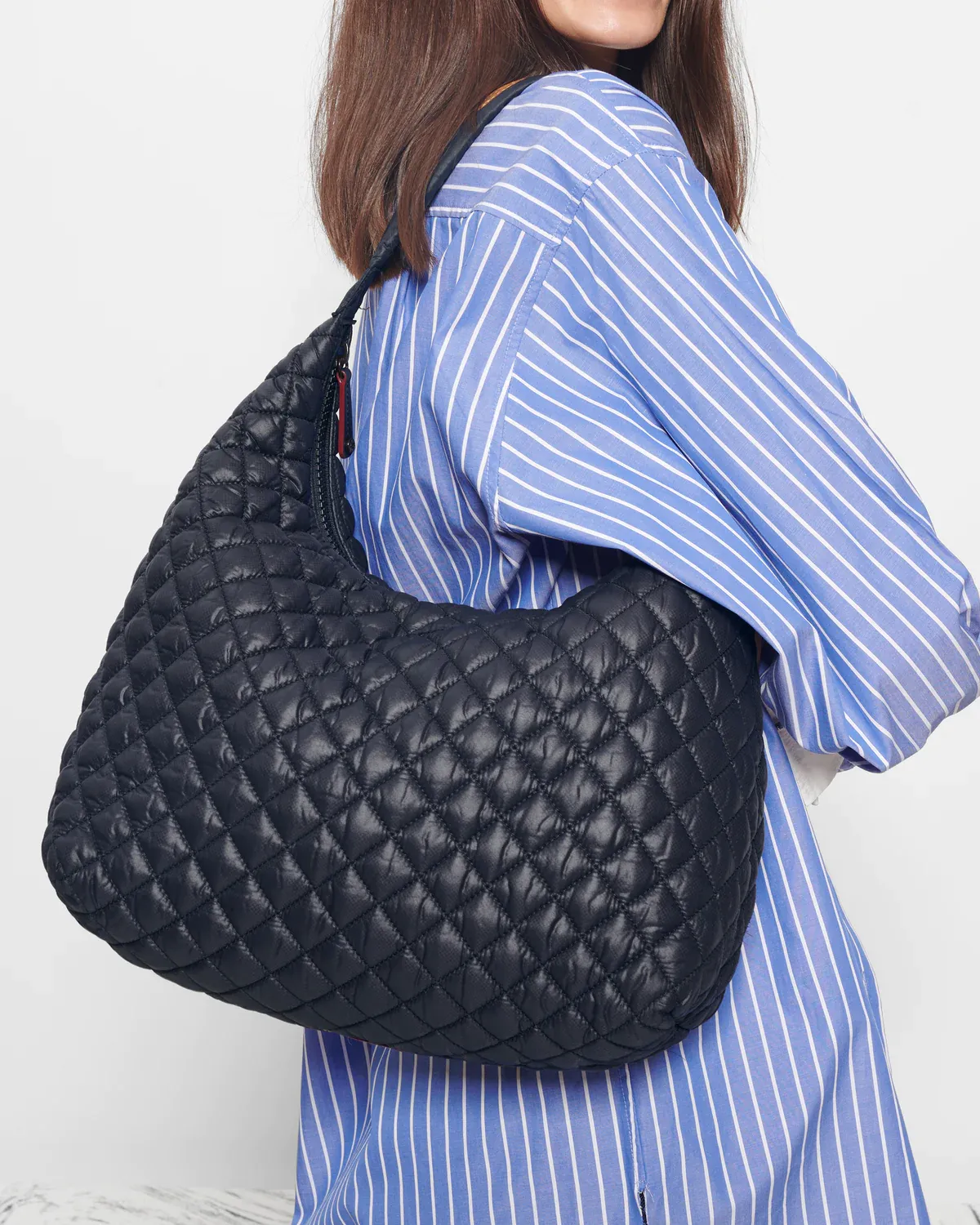 Large Metro Shoulder Bag | Black