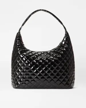 Large Metro Shoulder | Black Lacquer