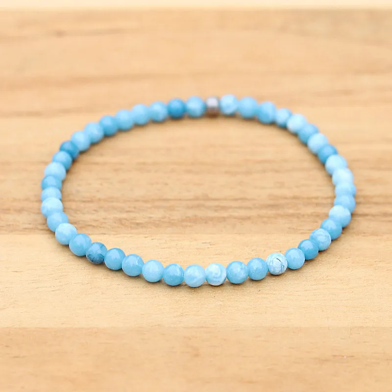 Larimar Quartz Delicate Bracelet
