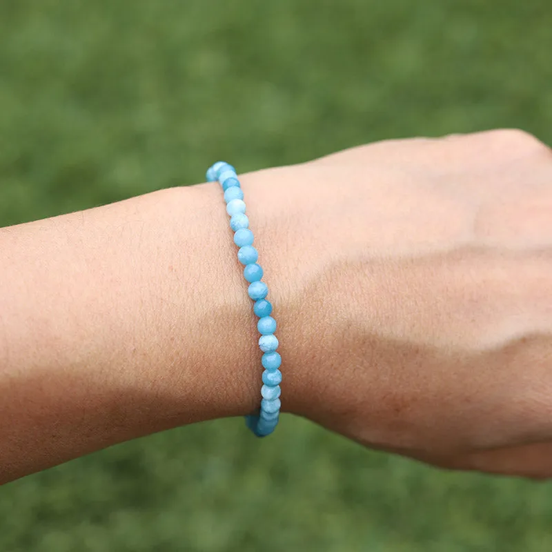 Larimar Quartz Delicate Bracelet