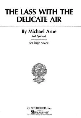 LASS WITH THE DELICATE AIR HIGH VOICE