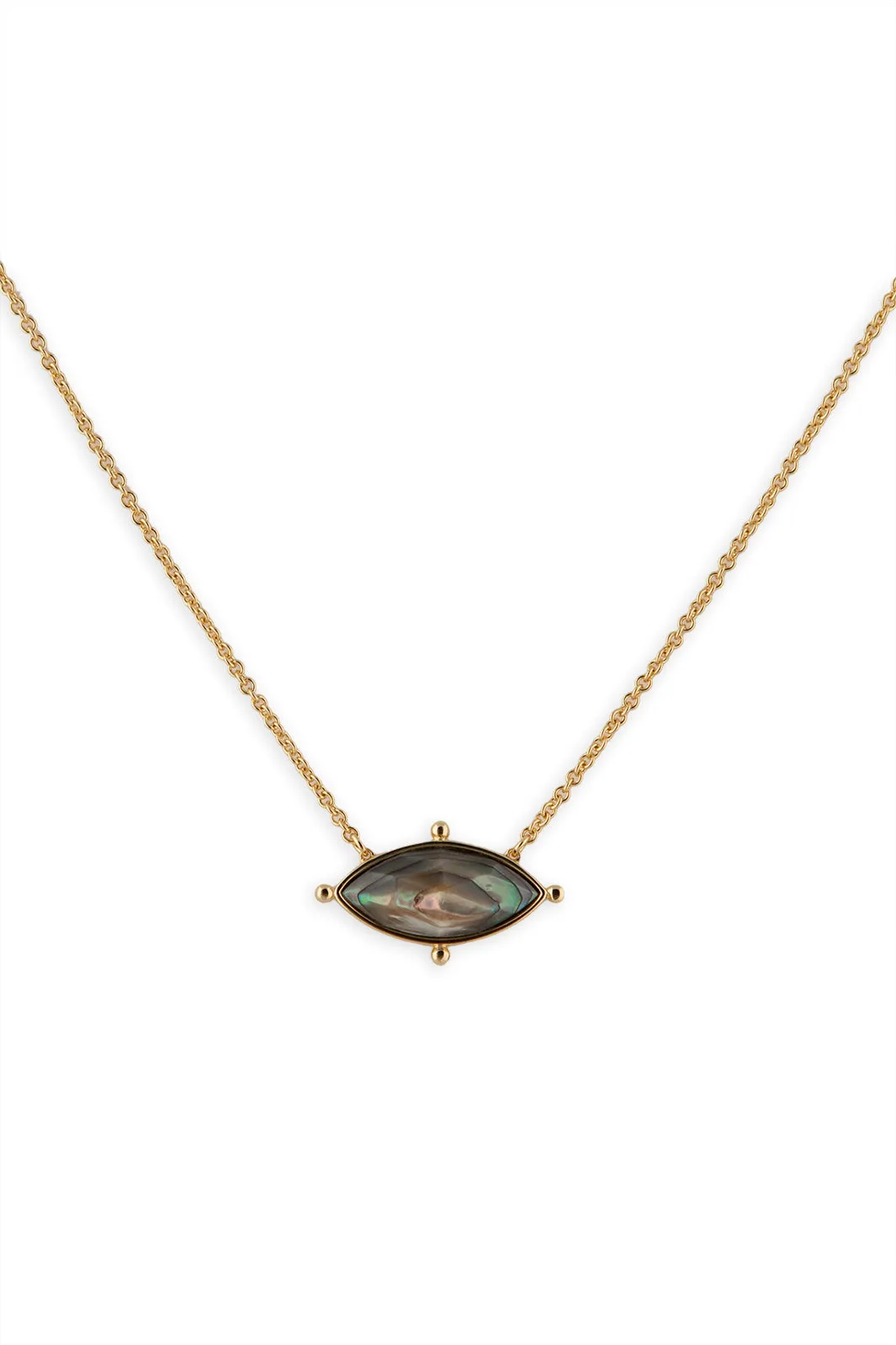 Lauren Necklace, Abalone