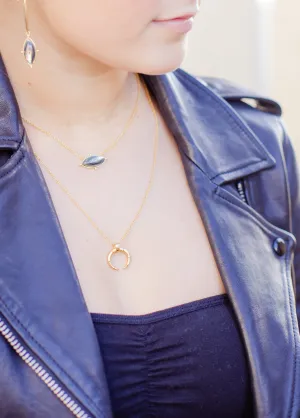 Lauren Necklace, Abalone
