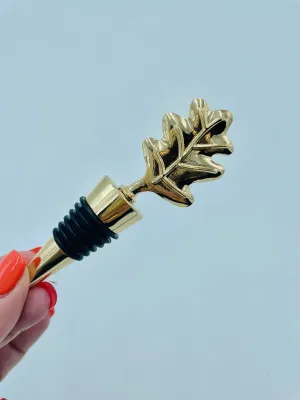 Leaf Bottle Stoppers