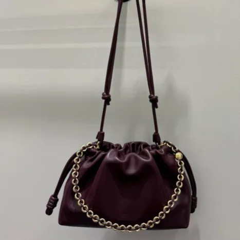 Leather pouch bag