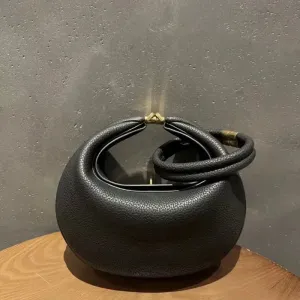 Leather shoulder bag