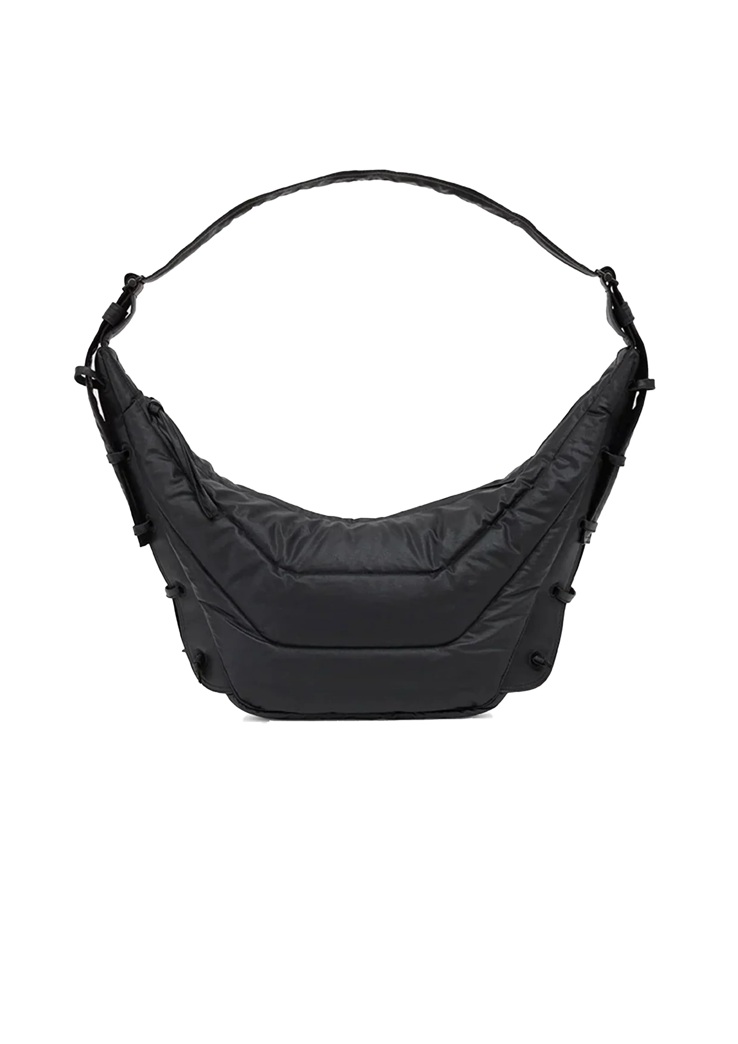 LEMAIRE - MEDIUM SOFT GAME BAG ASH BLACK