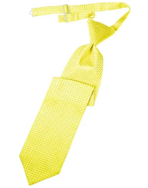 Lemon Venetian Kids Necktie