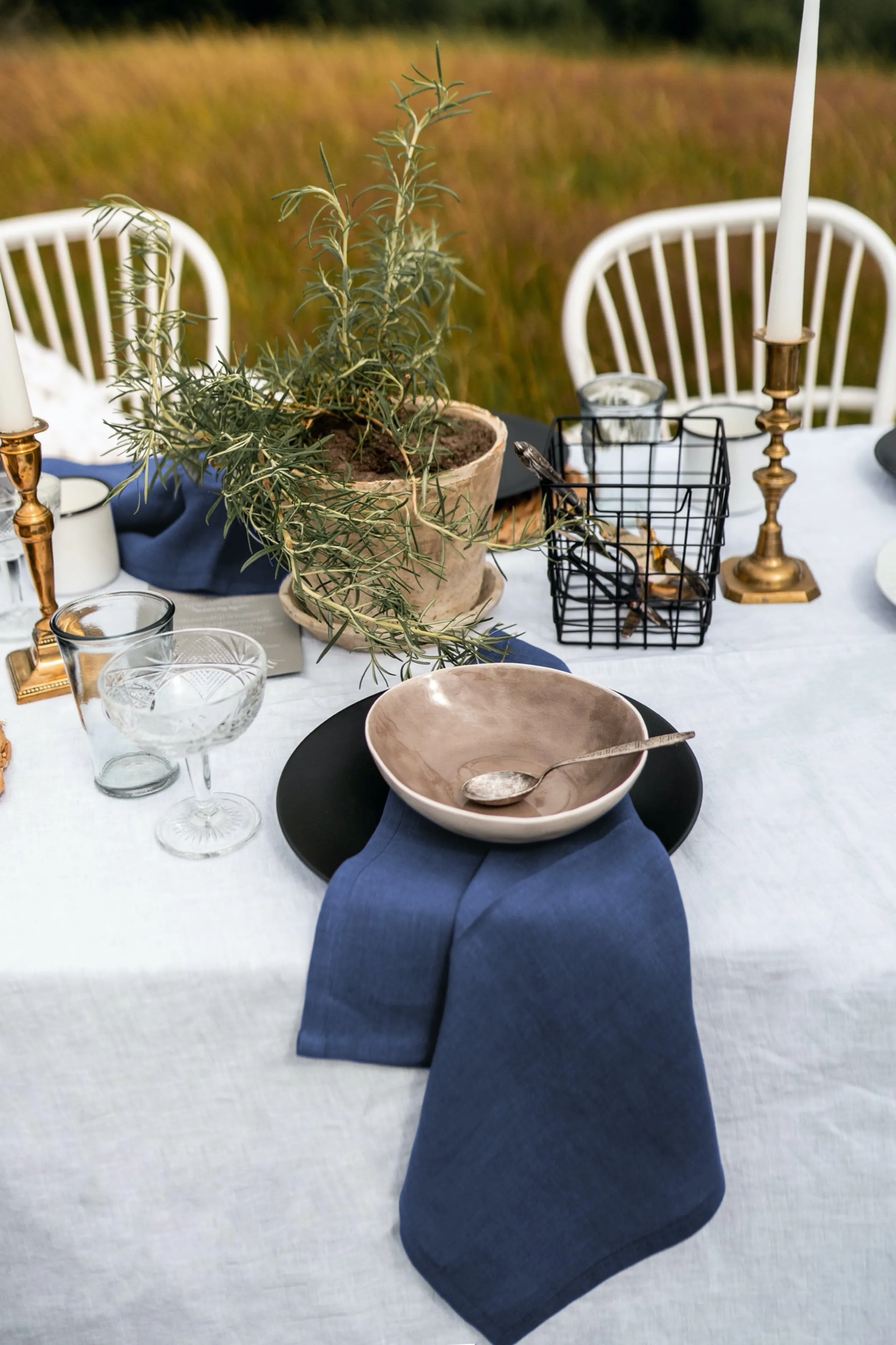 Linen napkins