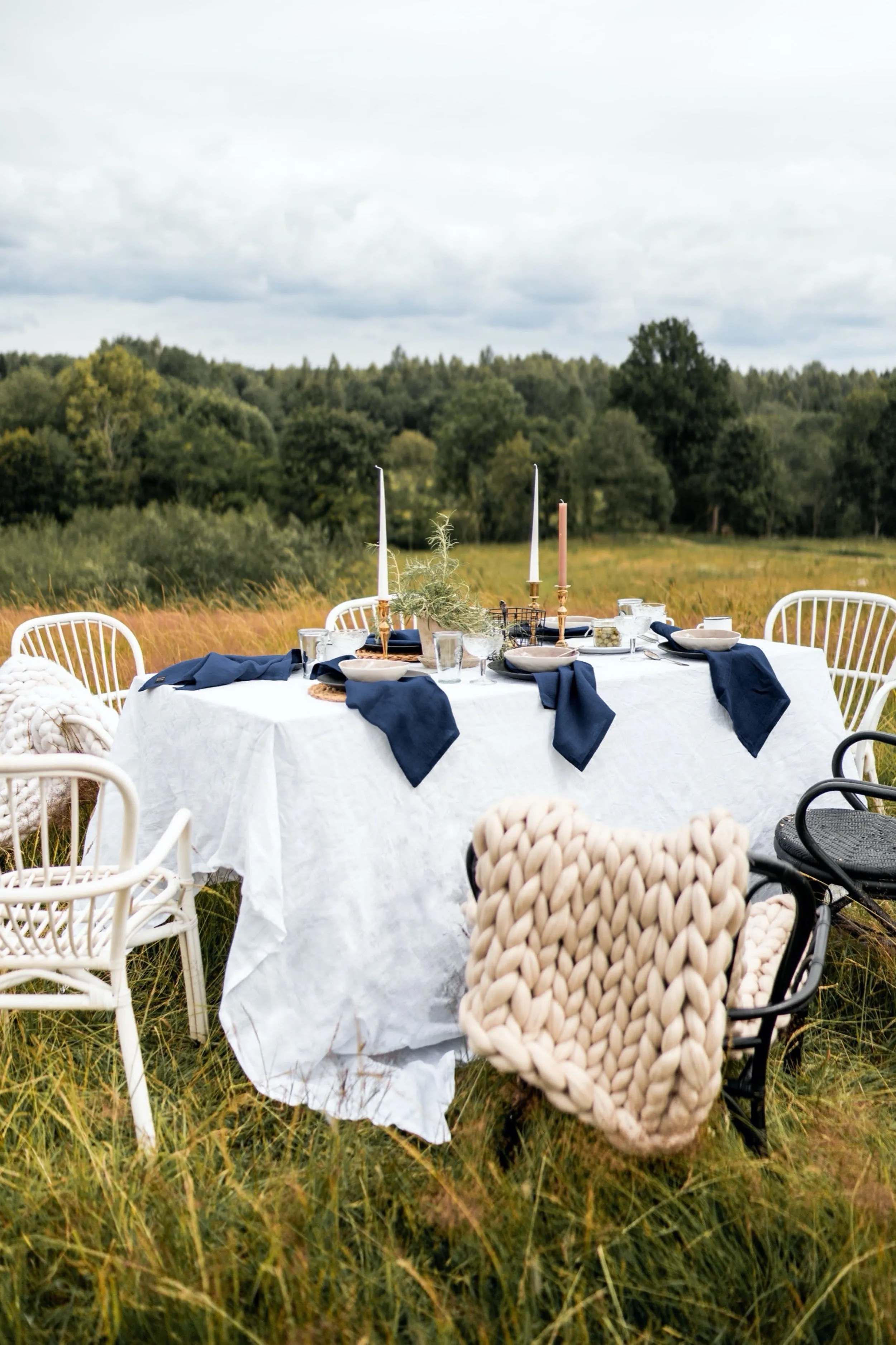 Linen napkins