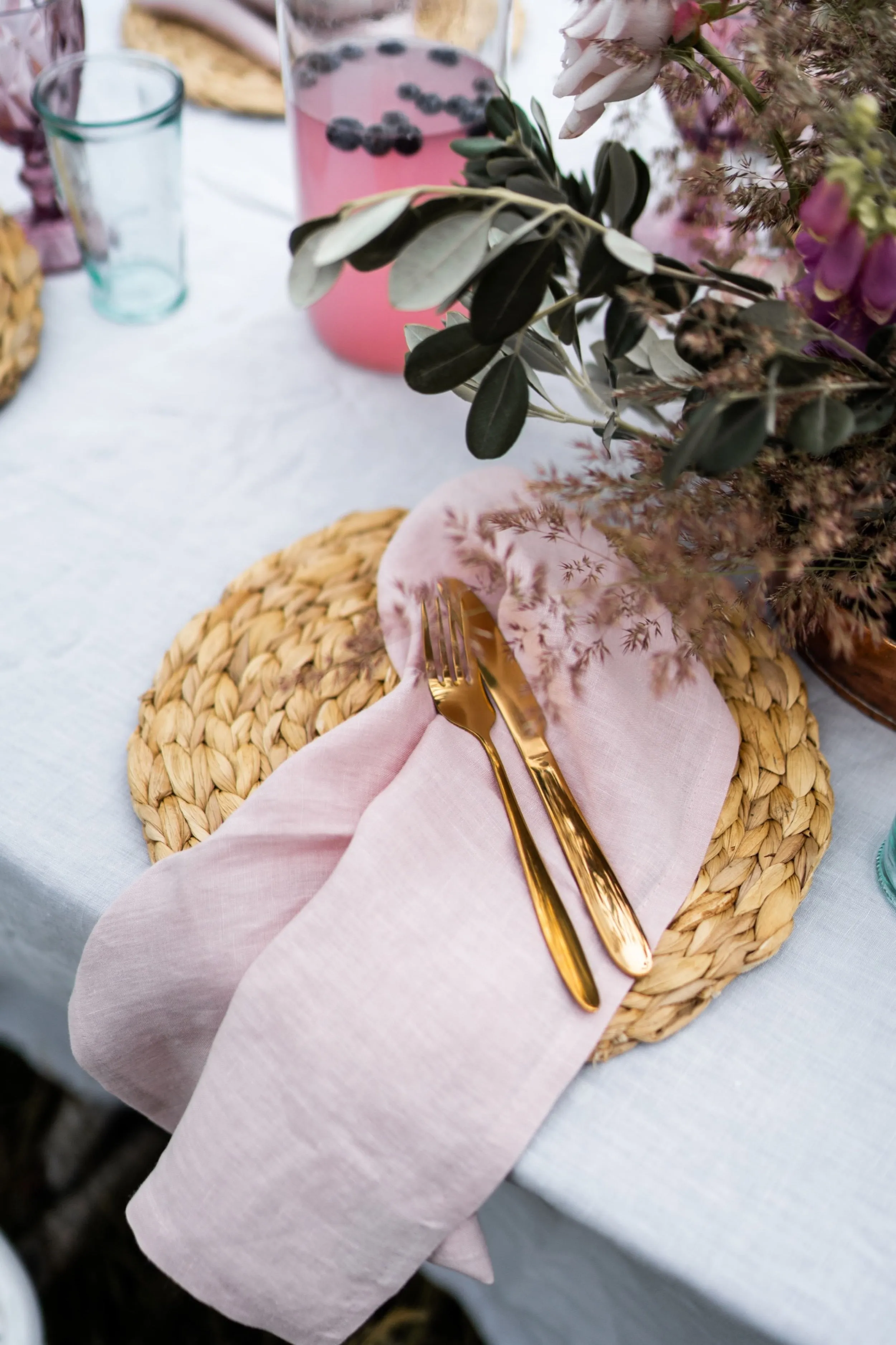 Linen napkins