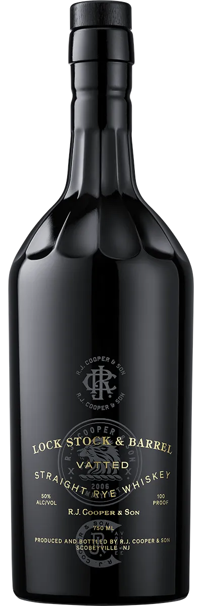 Lock Stock & Barrel Vatted Straight Rye Whiskey 750ml