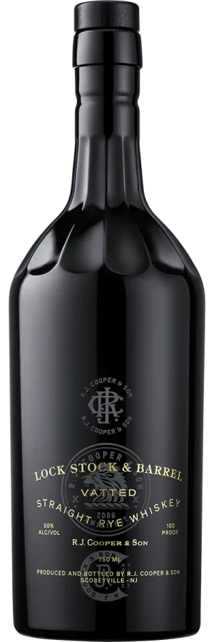 Lock Stock & Barrel Vatted Straight Rye Whiskey 750ml