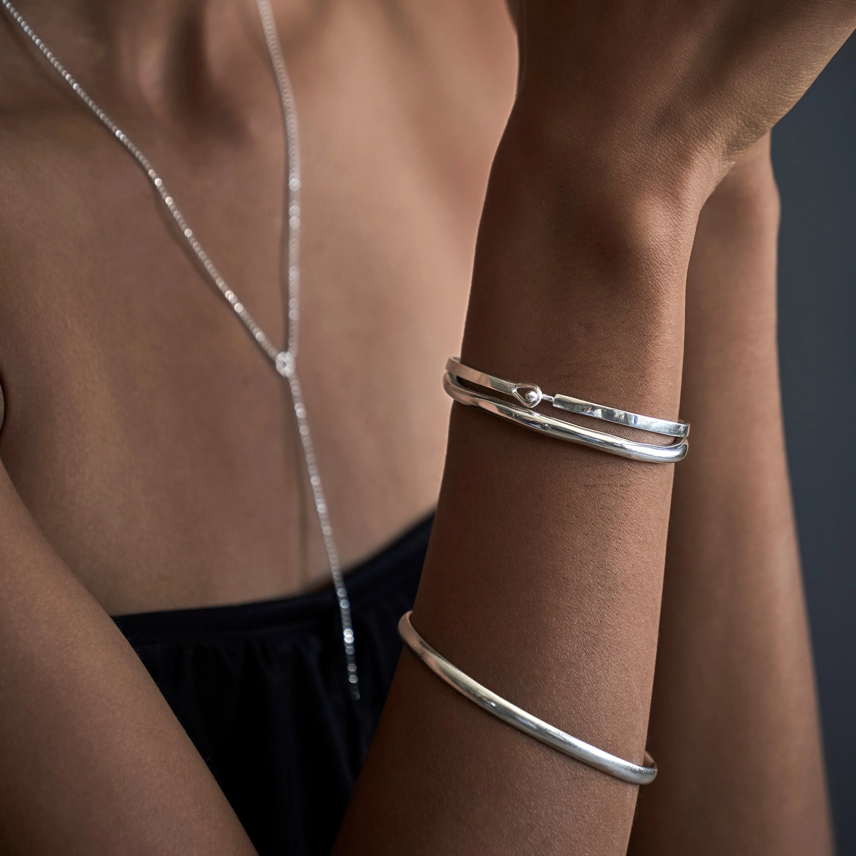Locked Bracelet - Sterling Silver