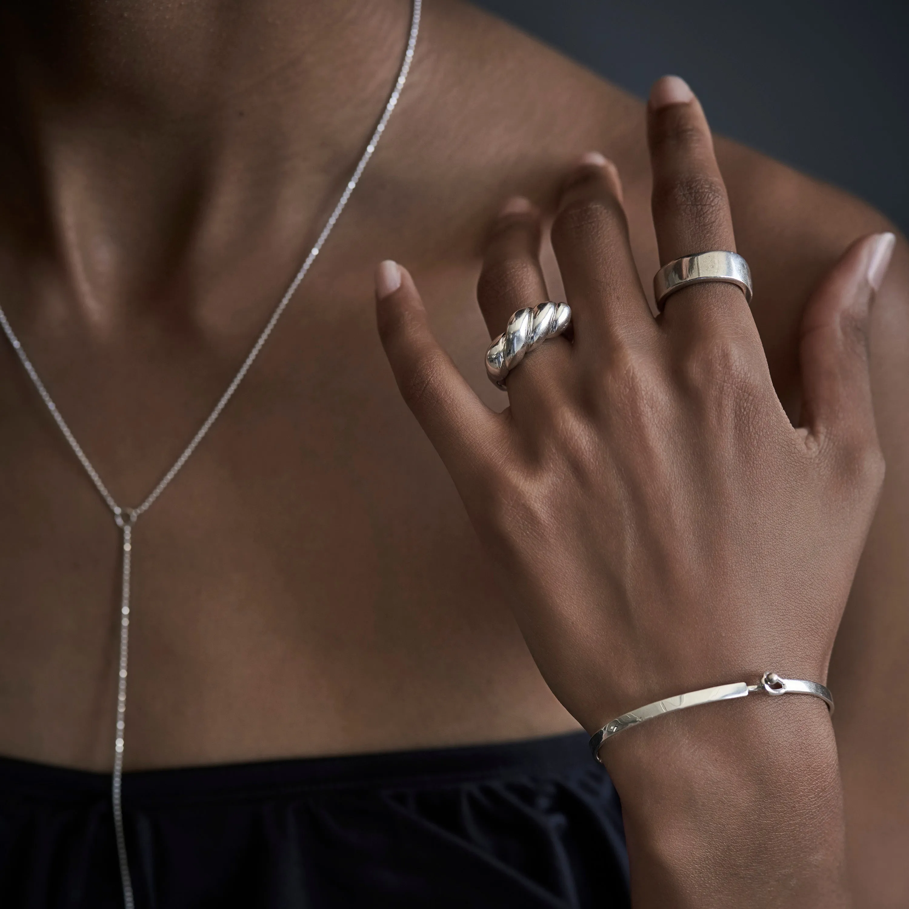 Locked Bracelet - Sterling Silver