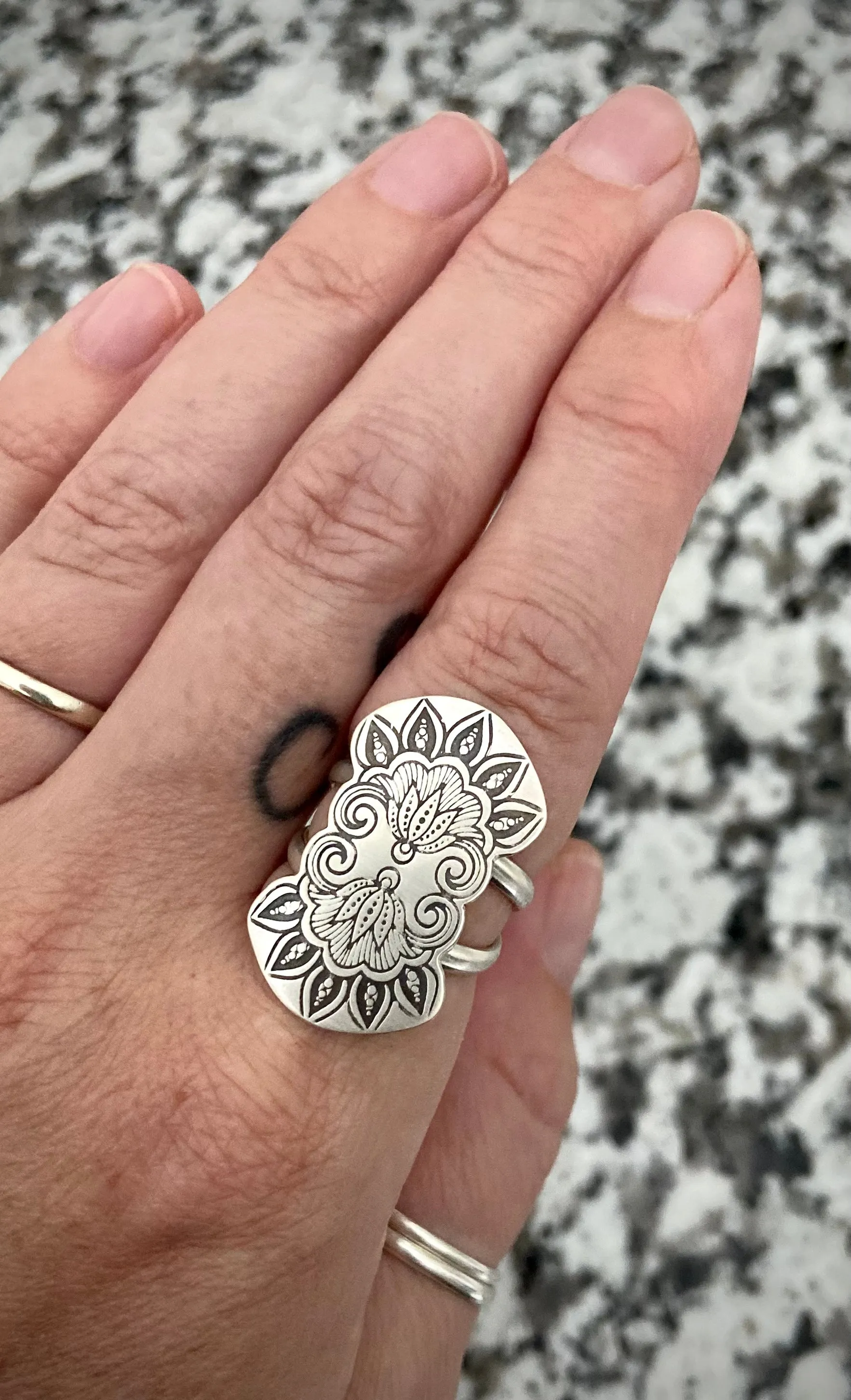 Lotus Bloom Ring