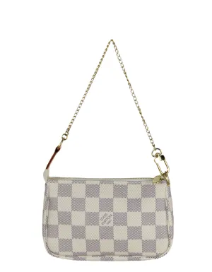 Louis Vuitton Damier Azur Mini Pochette Accessories Bag