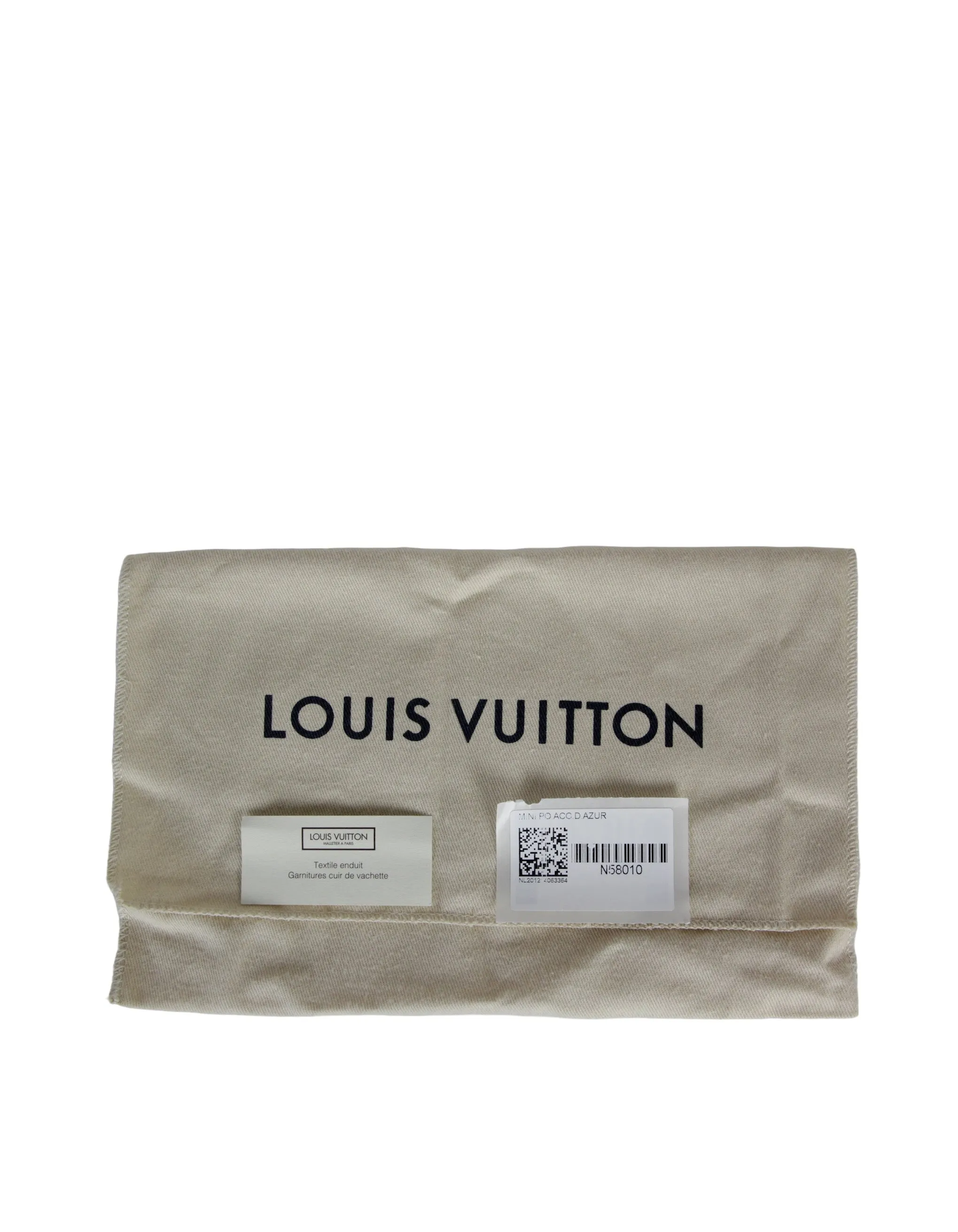 Louis Vuitton Damier Azur Mini Pochette Accessories Bag