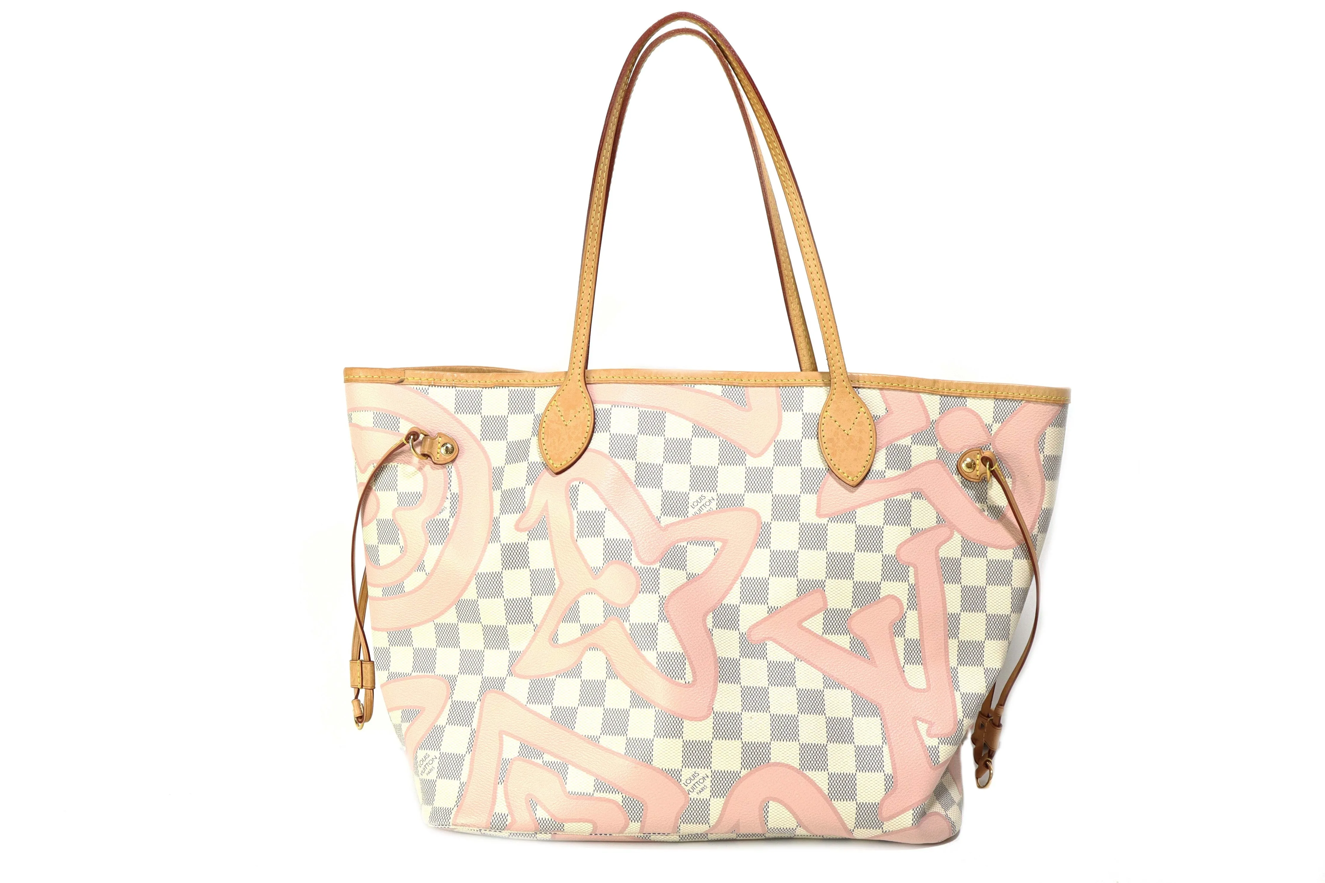 Louis Vuitton Damier Azur Tahitienne Neverfull MM