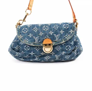 Louis Vuitton Denim Mini Pleaty