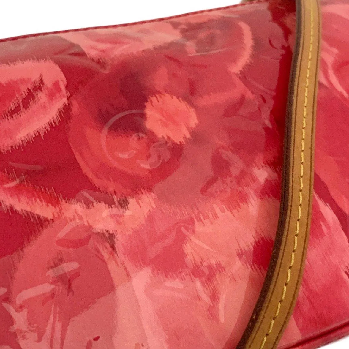 Louis Vuitton Red Ikat Monogram Shoulder Bag