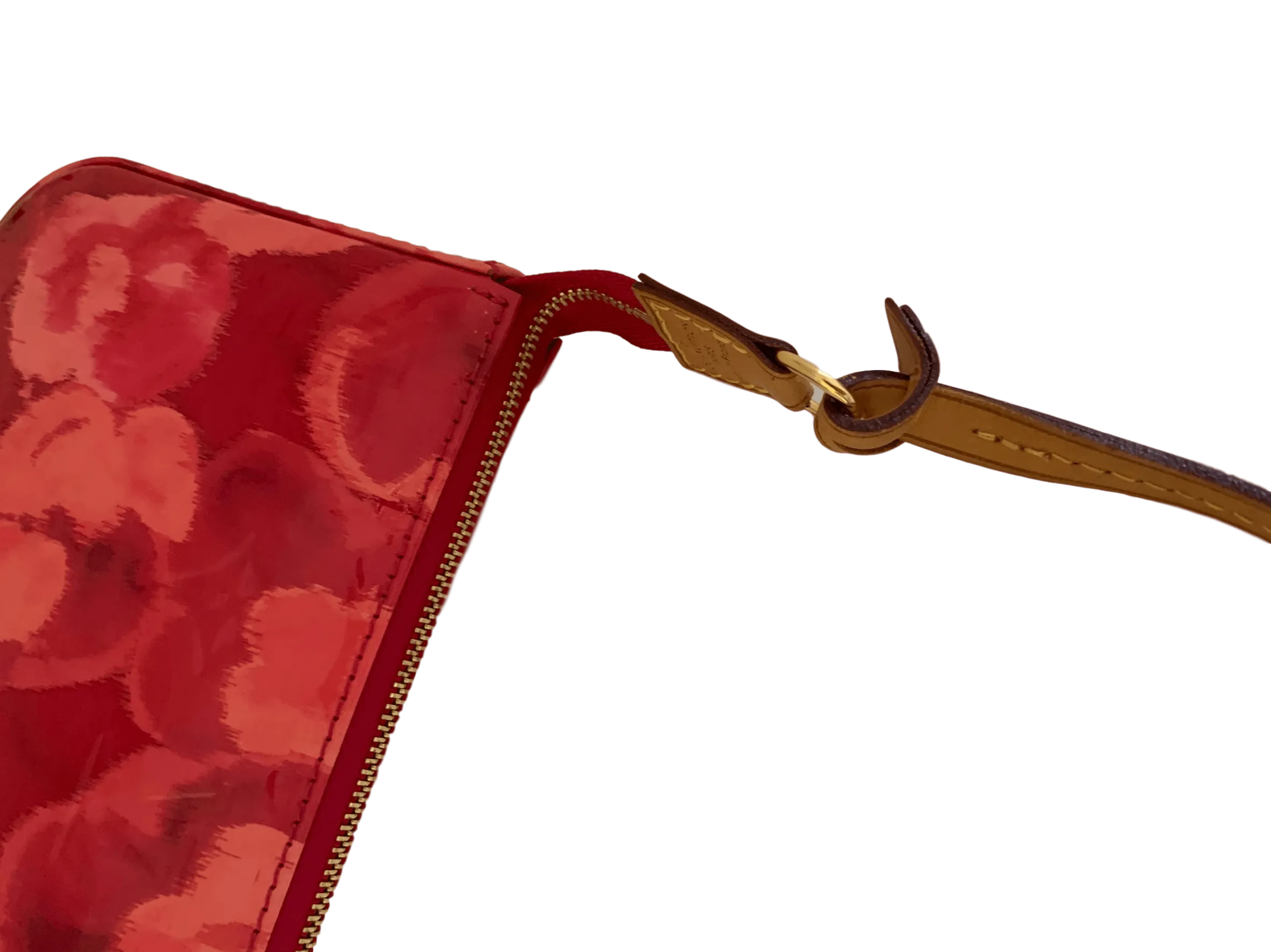 Louis Vuitton Red Ikat Monogram Shoulder Bag