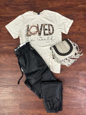 Loved Tee: Tan