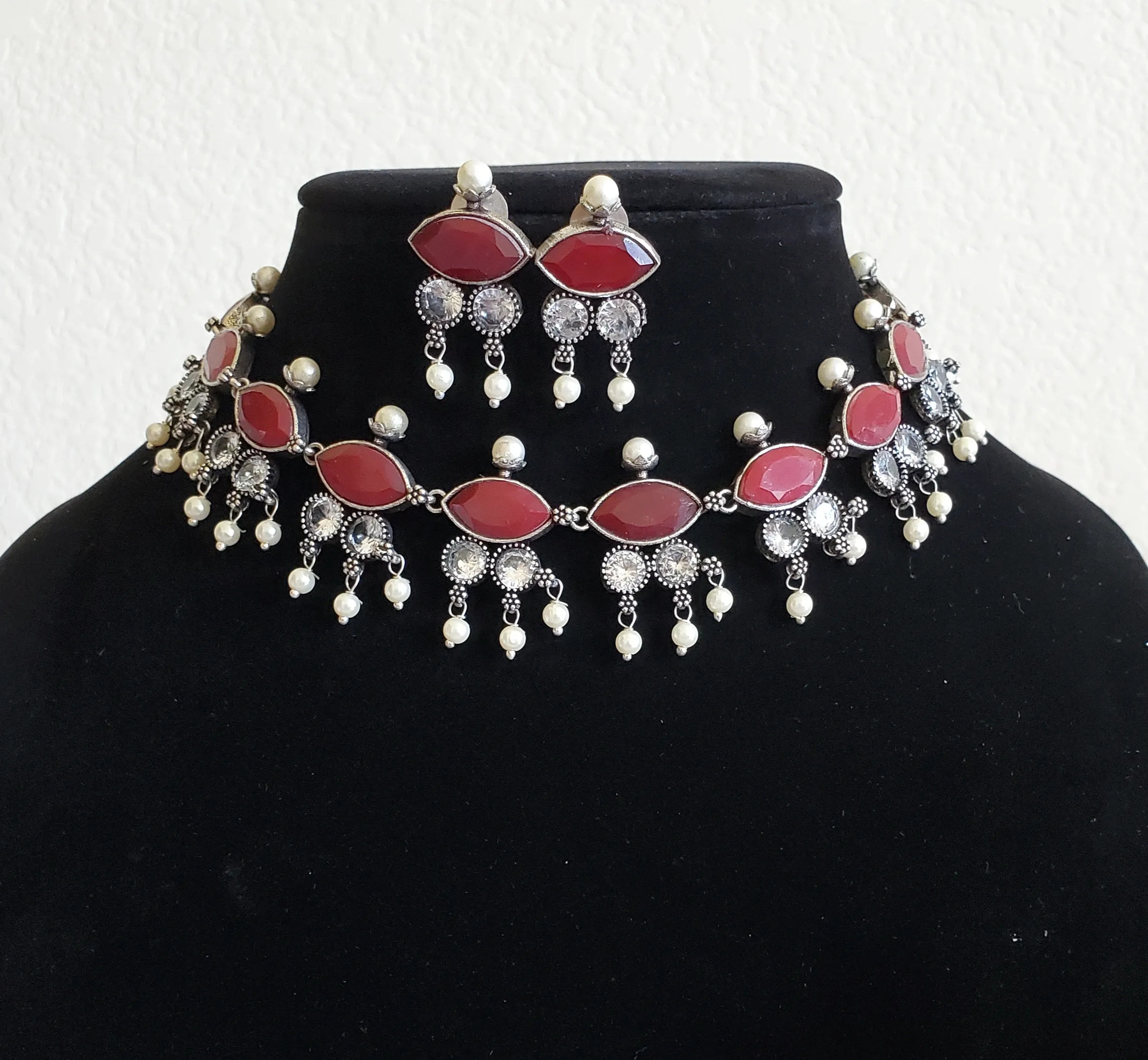 Love_muffin_doodle Delicate Necklace With Oxidised Plating