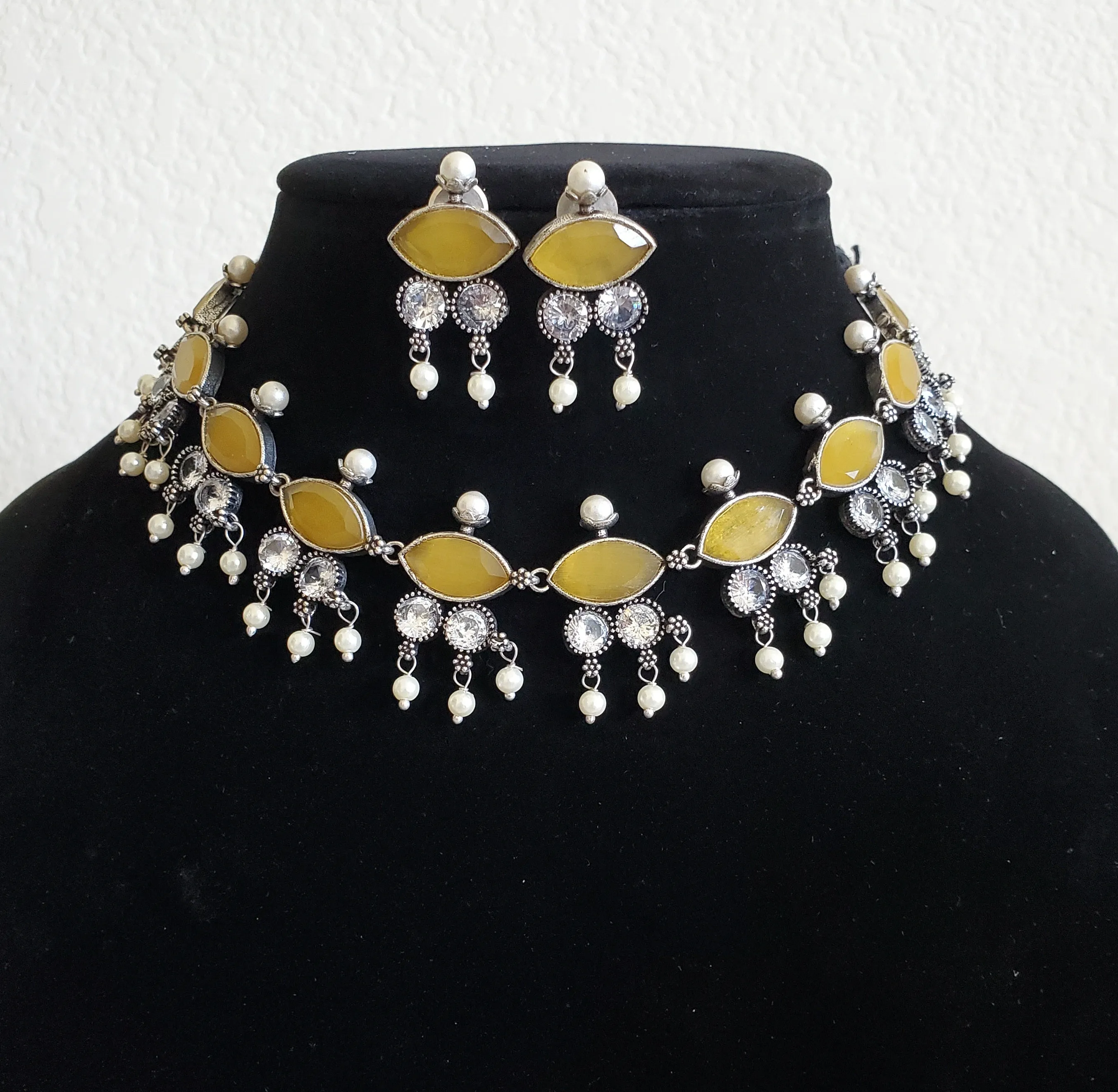 Love_muffin_doodle Delicate Necklace With Oxidised Plating