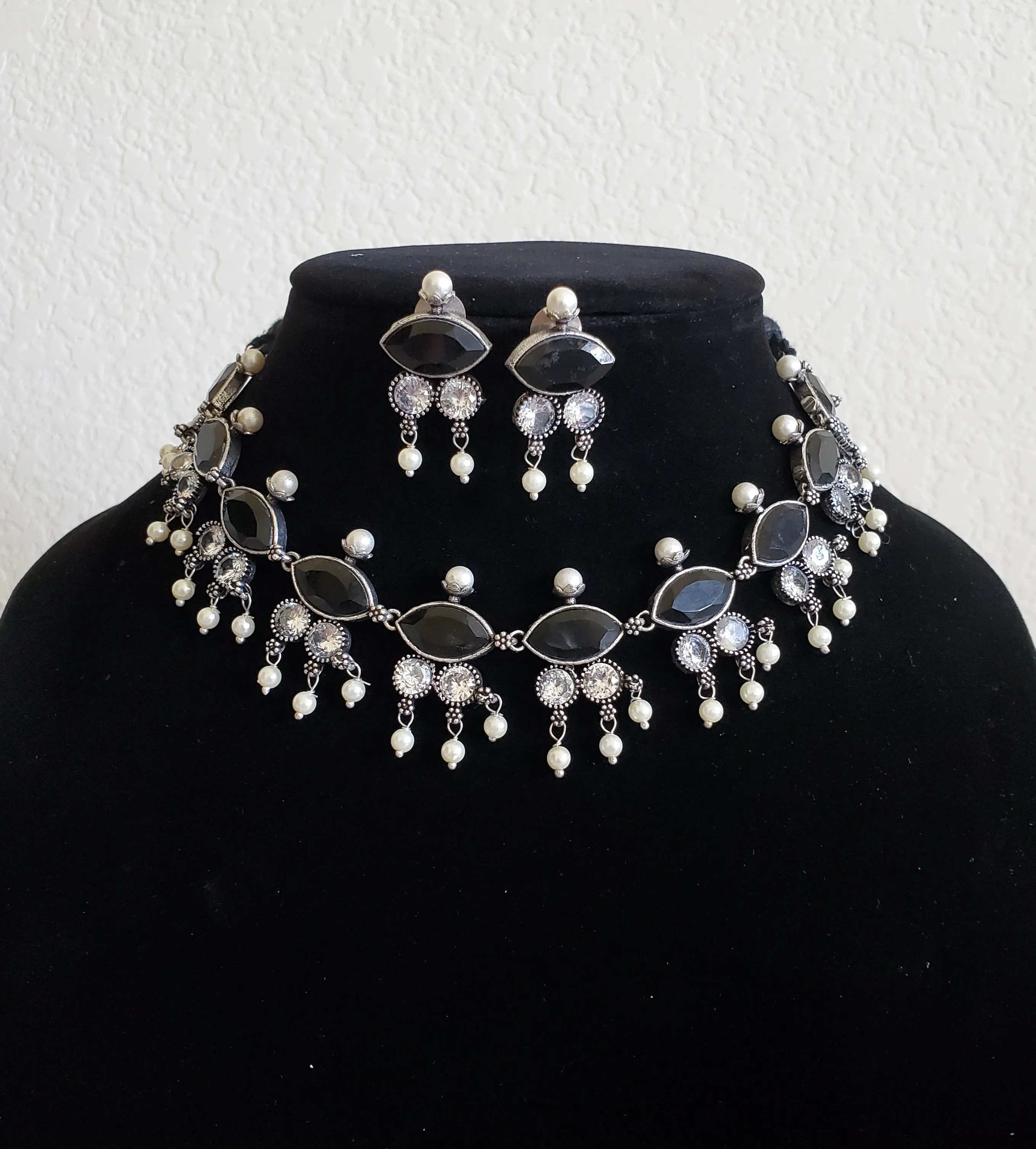 Love_muffin_doodle Delicate Necklace With Oxidised Plating