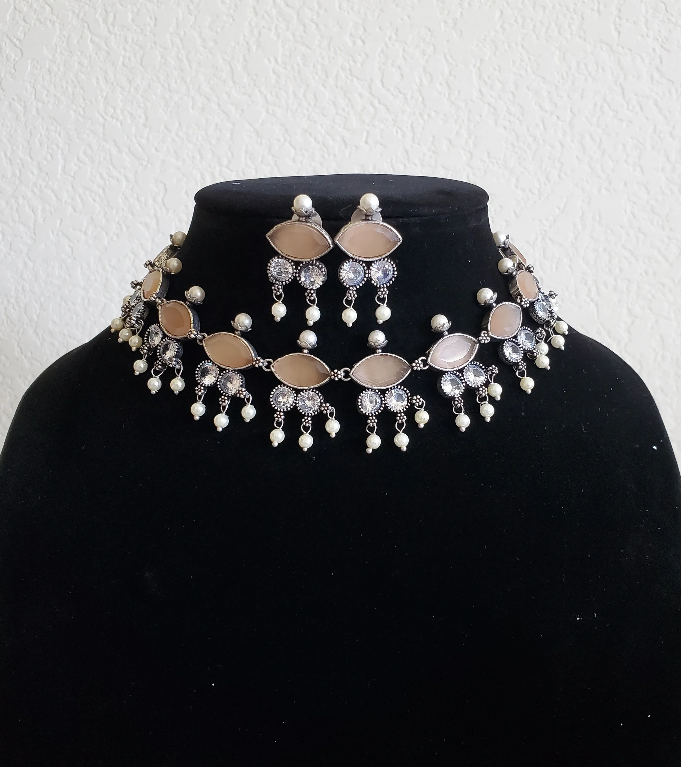 Love_muffin_doodle Delicate Necklace With Oxidised Plating