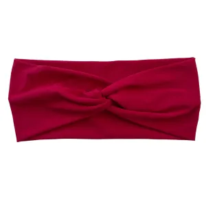 Magenta Matte Faux Knot Headband