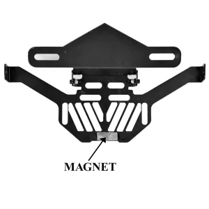 Magnetic Tidy Tail Number Plate For Ktm,Honda,Suzuki,Yamaha,Bajaj,Tvs All Bikes.
